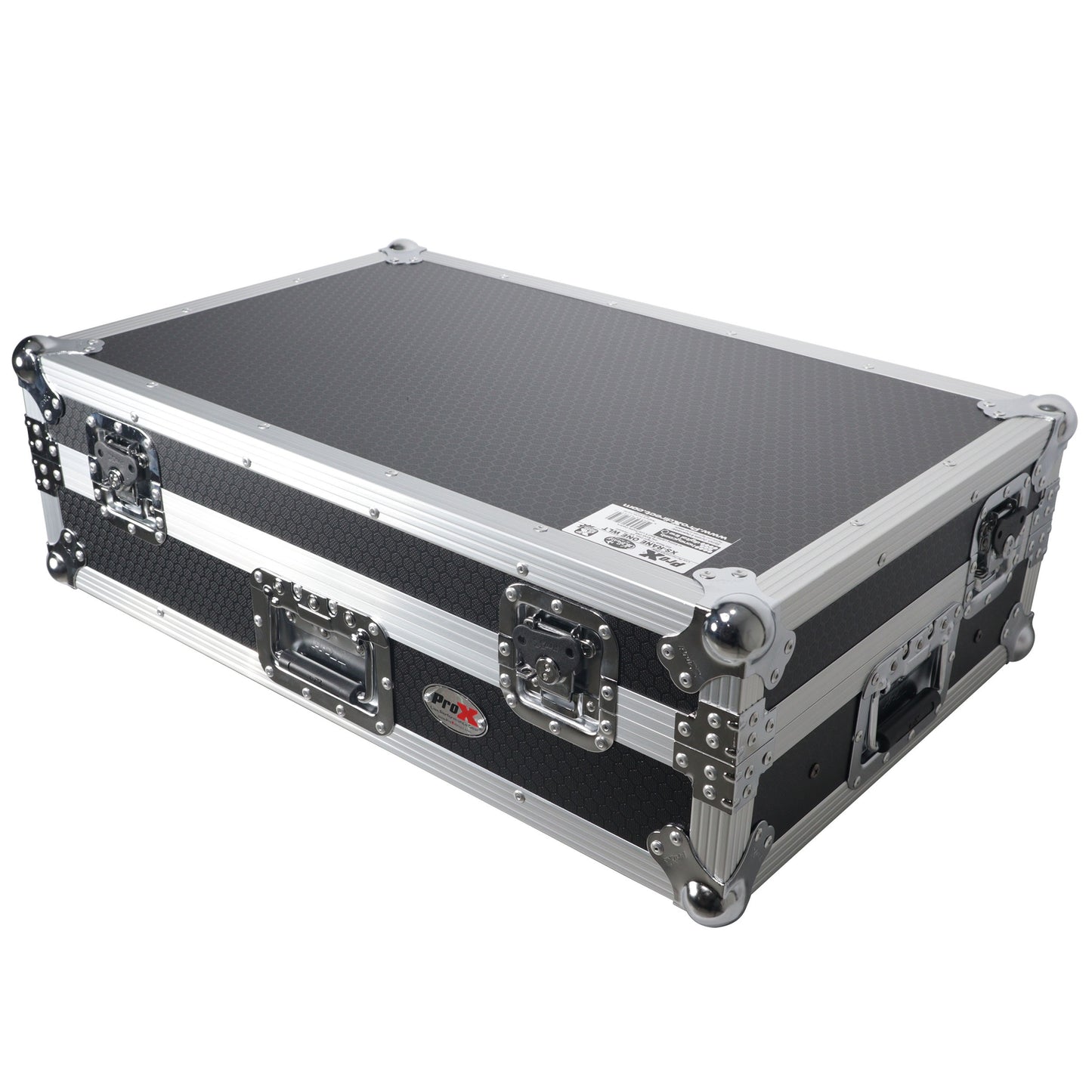 109886_ProX-Flight-Case-for-Rane-ONE-DJ-Controller-With-1U-Rack-_-Silver-on-Black-_-With-Laptop-Shelf_ALT15sqr