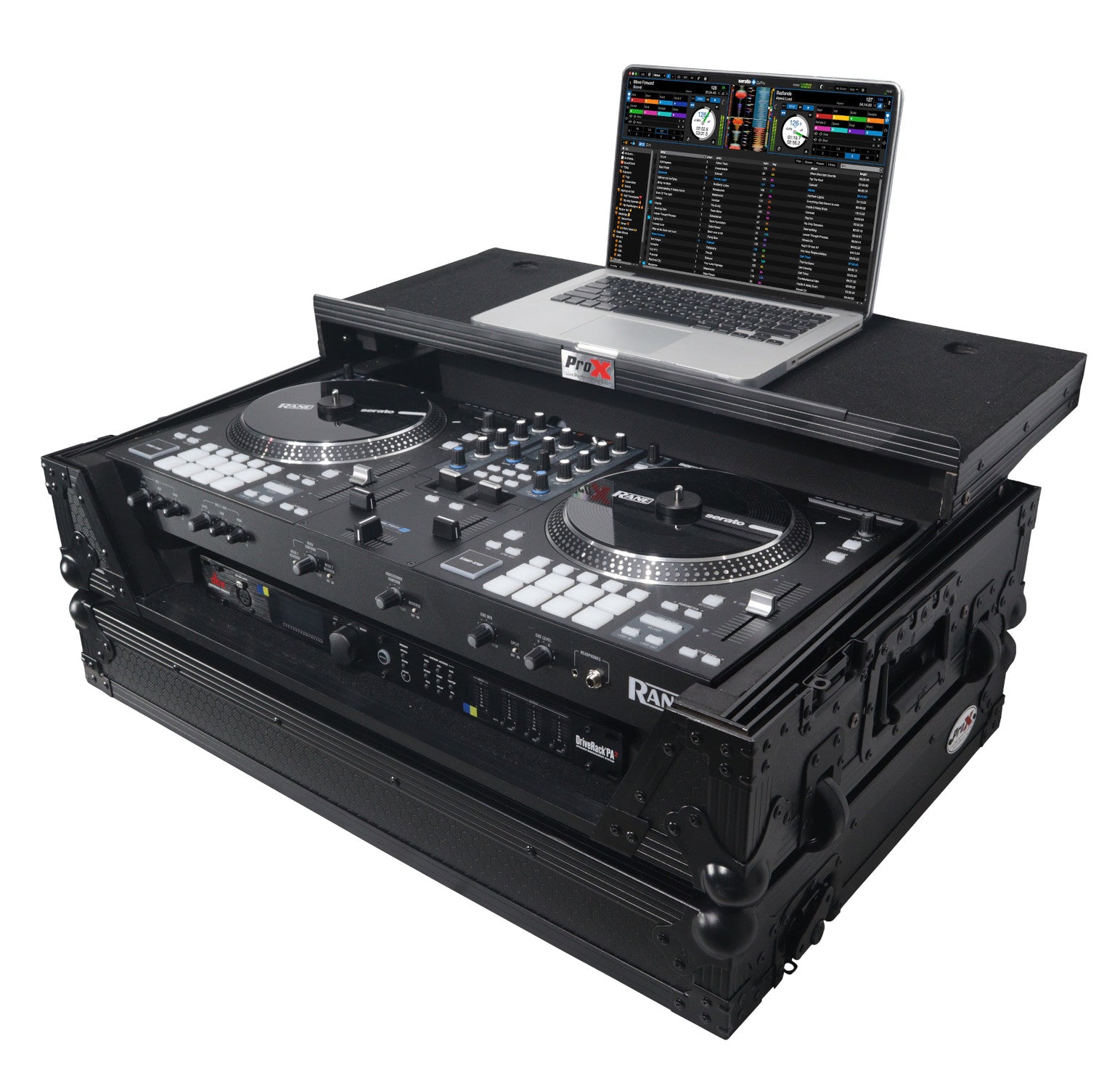 ProX XS-RANEONE WLTBL RANE ONE DJ Controller Flight Case with Rane One and computer