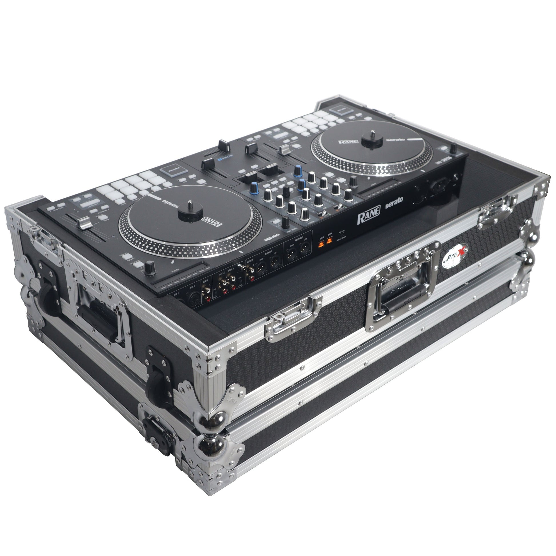 109888_ProX-Flight-Case-for-Rane-ONE-DJ-Controller-With-1U-Rack-_-Silver-on-Black-_-Without-Laptop-Shelf_ALT03sqr