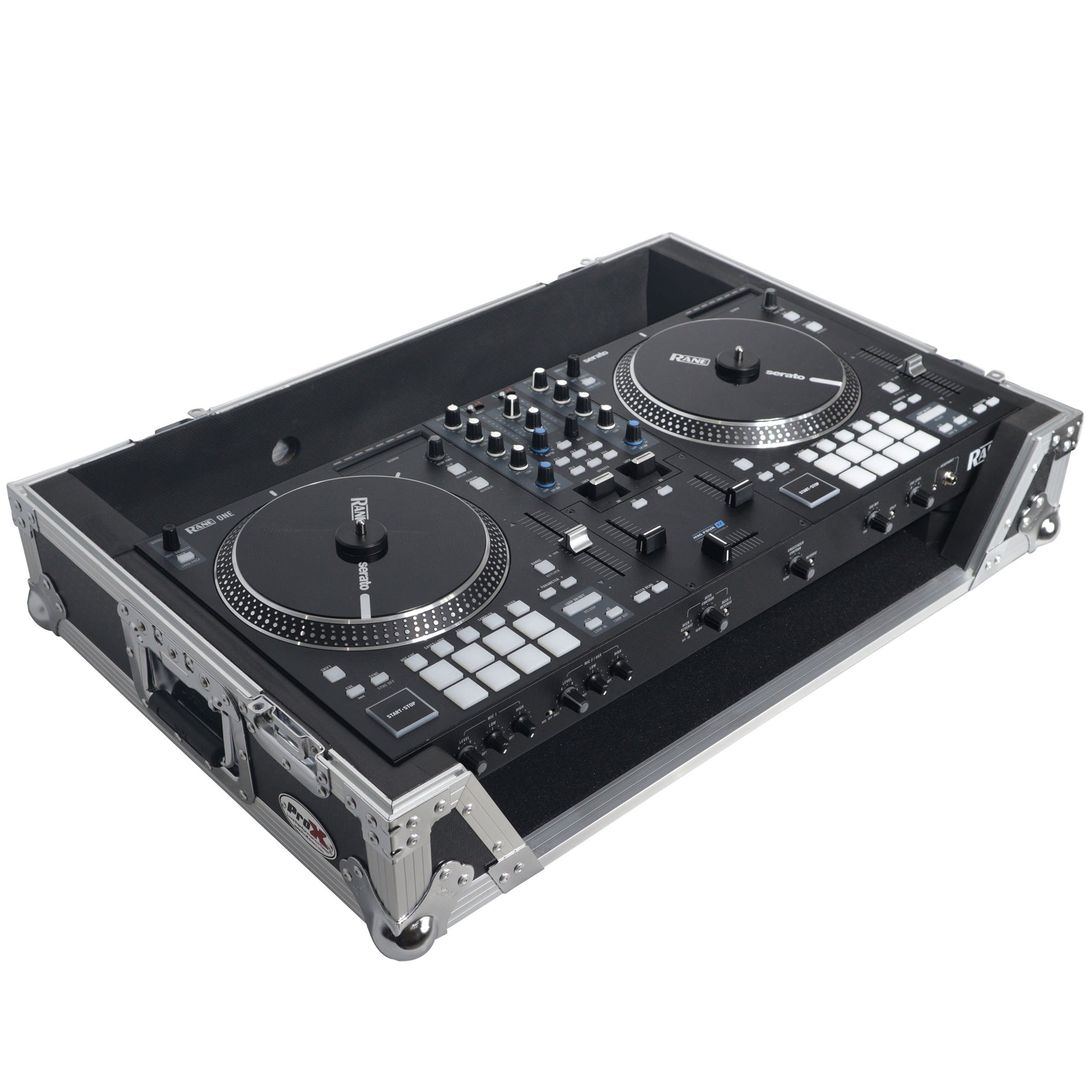 109888_ProX-Flight-Case-for-Rane-ONE-DJ-Controller-With-1U-Rack-_-Silver-on-Black-_-Without-Laptop-Shelf_ALT05sqr