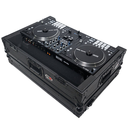 ProX Flight Case for Rane ONE DJ Controller With 1U Rack | Black on Black | Without Laptop Shelf