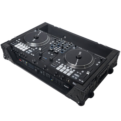 ProX Flight Case for Rane ONE DJ Controller With 1U Rack | Black on Black | Without Laptop Shelf