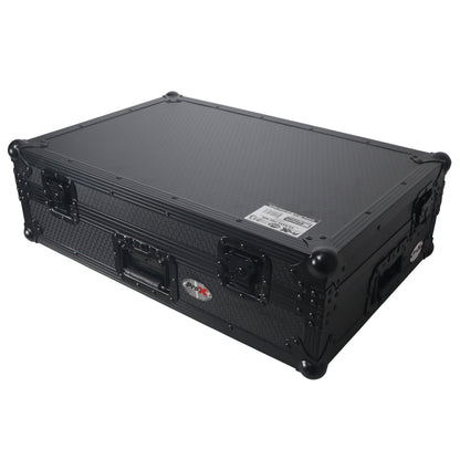 ProX Flight Case for Rane ONE DJ Controller With 1U Rack | Black on Black | Without Laptop Shelf