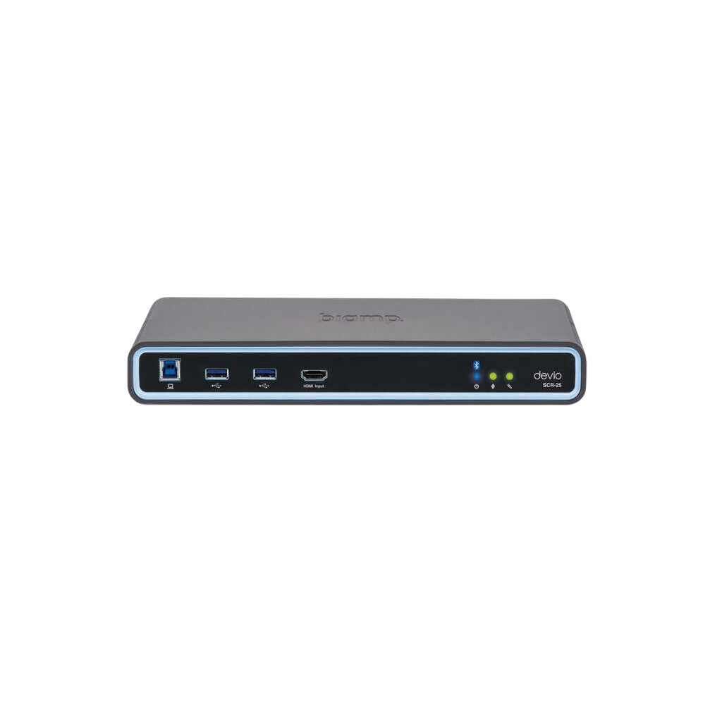 Biamp Devio SCR-25T Conferencing Hub With Tabletop Mic