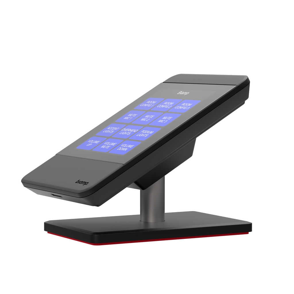 Biamp Apprimo TEC-X 2000 Networked Touch Control Pad | Black