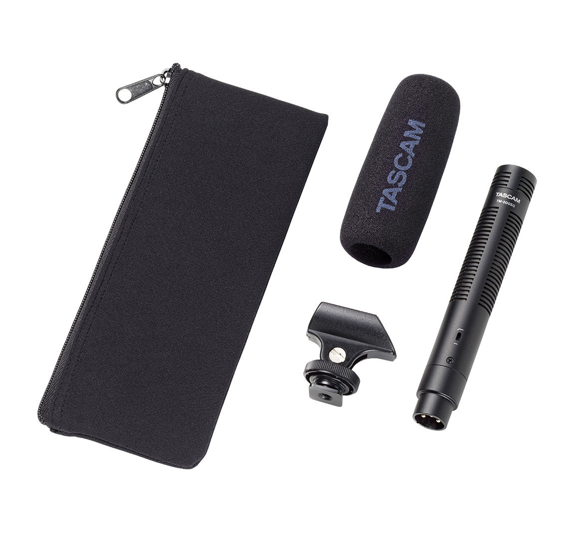 Tascam TM-200SG Shotgun Microphone accessories
