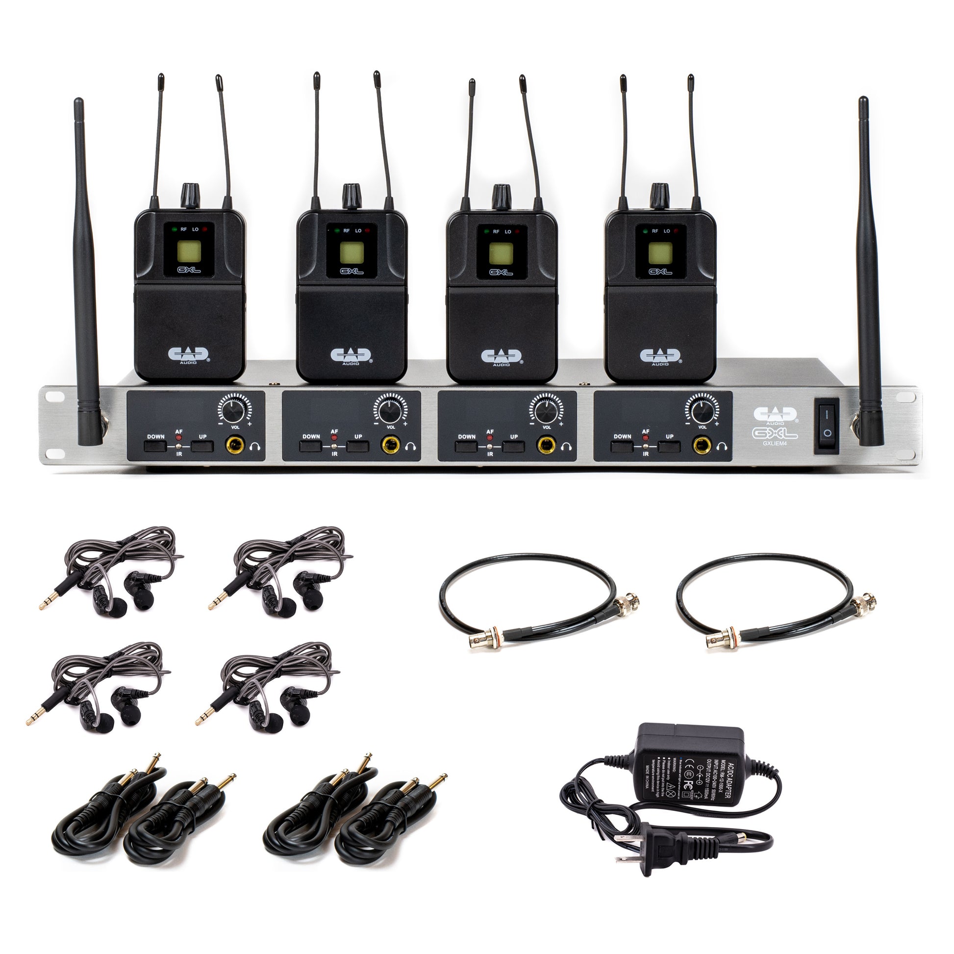 CAD GXLIEM4 Quad Mix Wireless In-Ear Monitor System