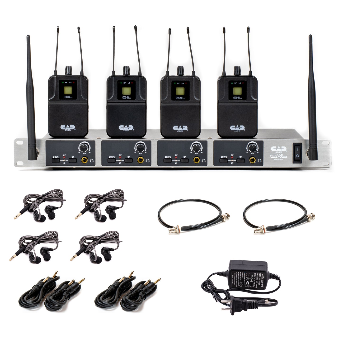 CAD GXLIEM4 Quad Mix Wireless In-Ear Monitor System
