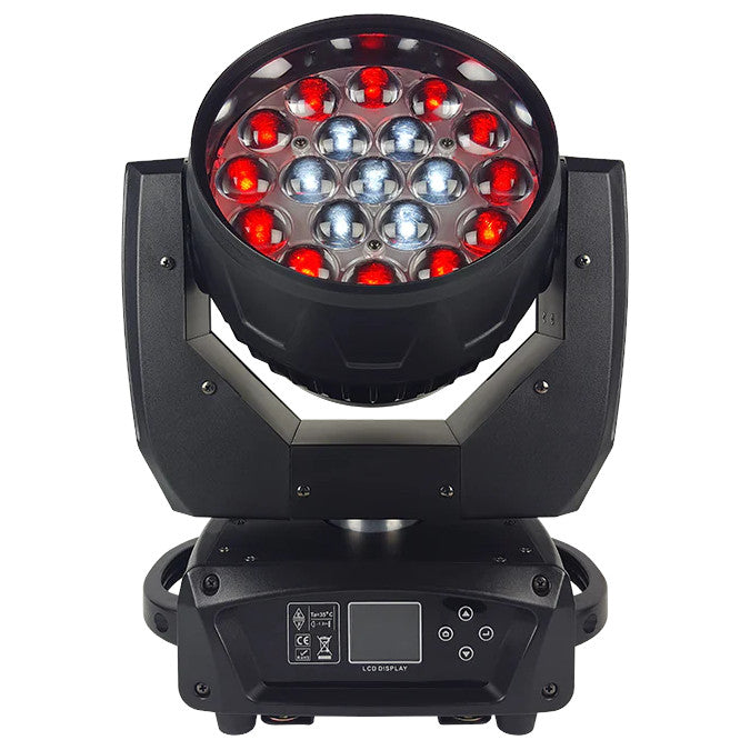 Blizzard Flurry Z RGBW LED Moving Head red and white