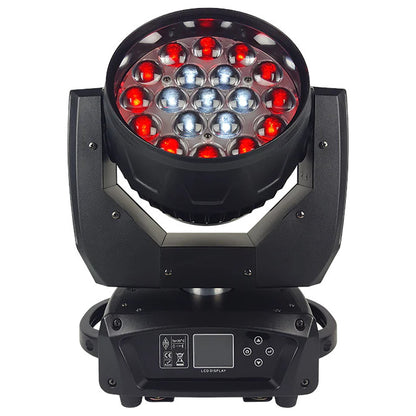 Blizzard Flurry Z RGBW LED Moving Head red and white
