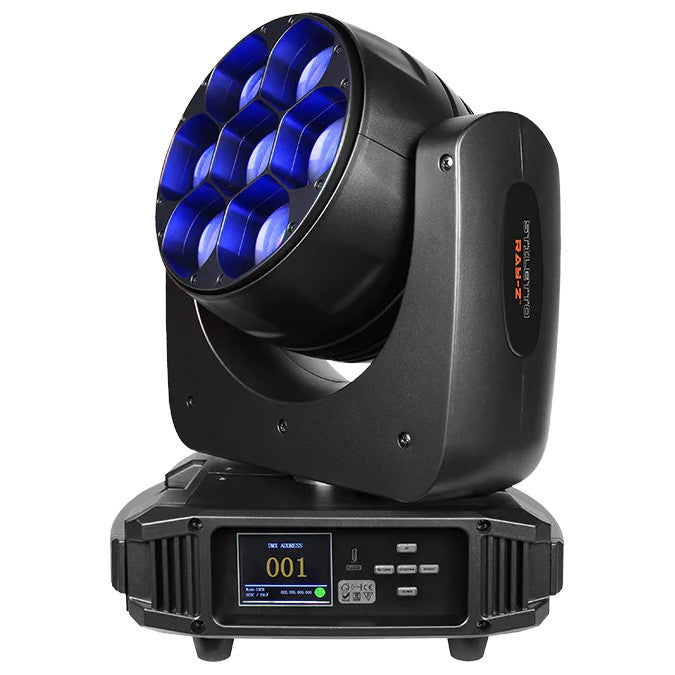 Blizzard Stiletto Ray-Z 7x40W RGBW LED Moving Head blue