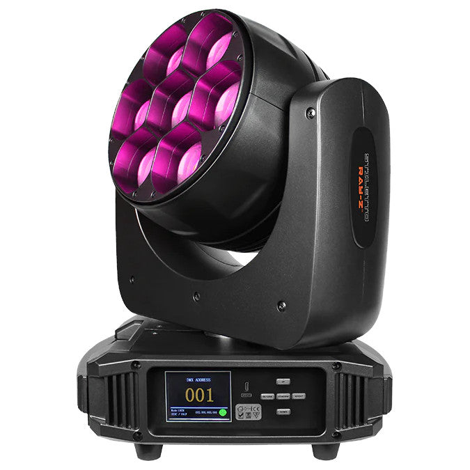Blizzard Stiletto Ray-Z 7x40W RGBW LED Moving Head violet