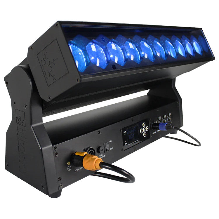 Blizzard MystACL Z 10x30W RGBW LED Zoom Bar blue