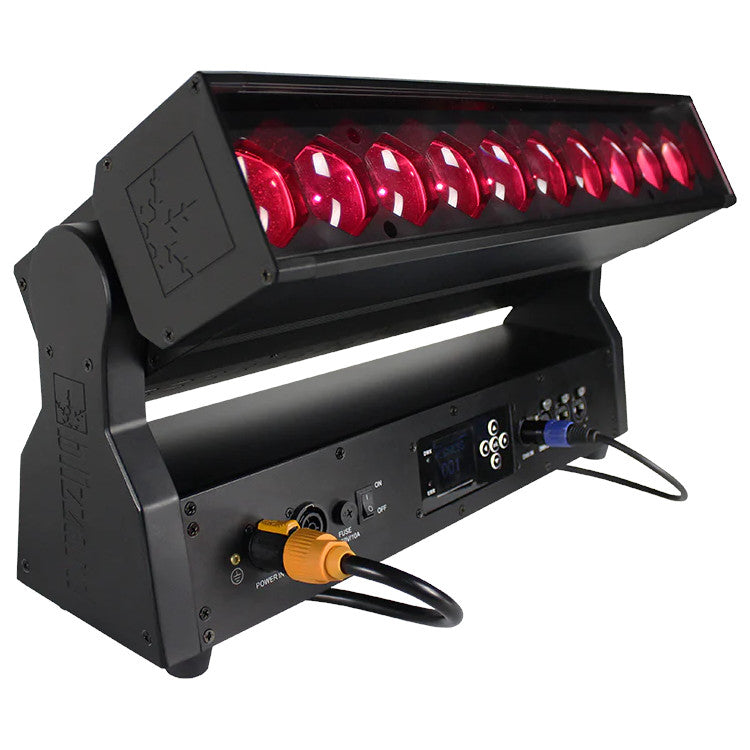 Blizzard MystACL Z 10x30W RGBW LED Zoom Bar red