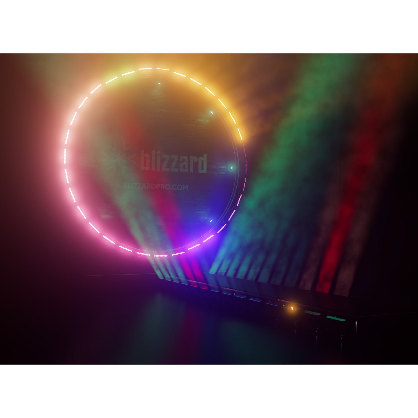 Blizzard MystACL Z 10x30W RGBW LED Zoom Bar lifestyle