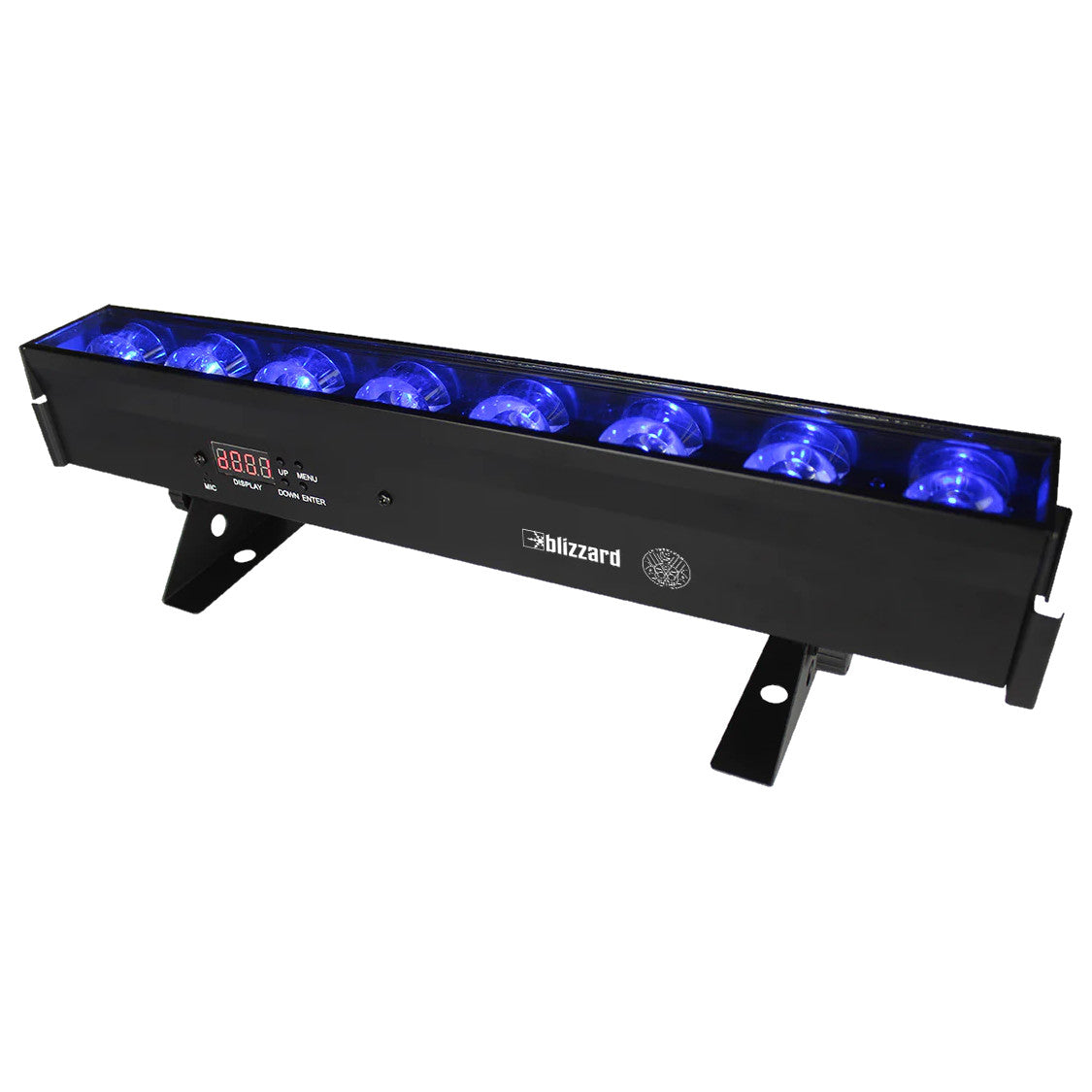 Blizzard LB Spektrum 8x3W RGB LED Rainbow FX Light blue