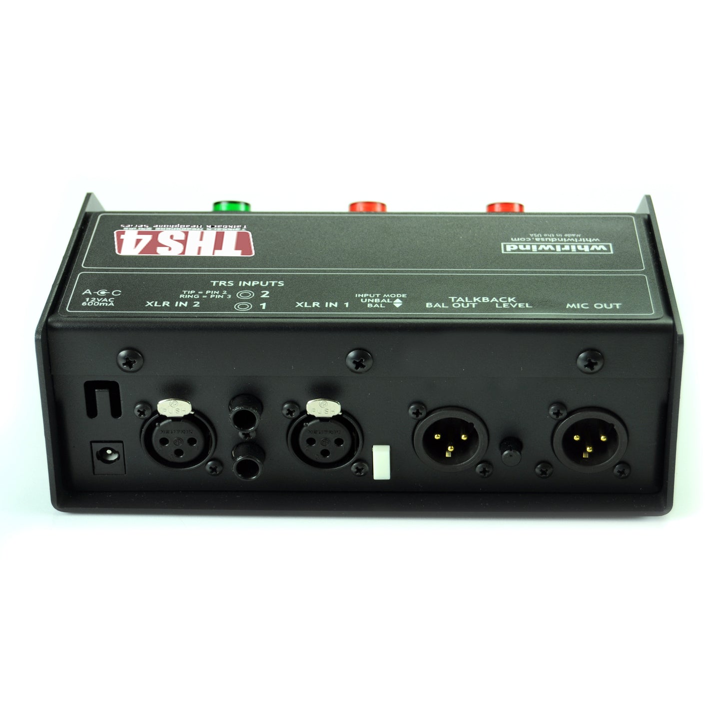 Whirlwind THS4 Sports Announcer Talkback Headphone Console
