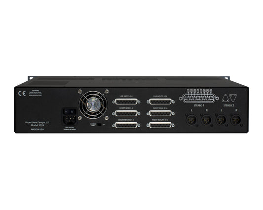 Rupert Neve 5059 5059 Satellite 16 x 2+2 Summing Mixer back