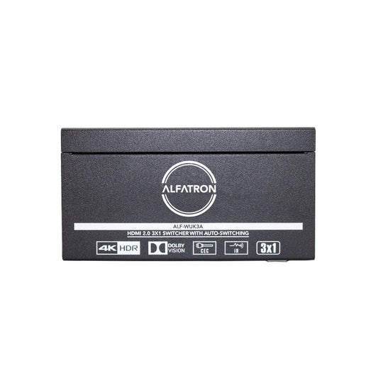Alfatron Electronics WUK3A 3x1 4K HDMI Switcher