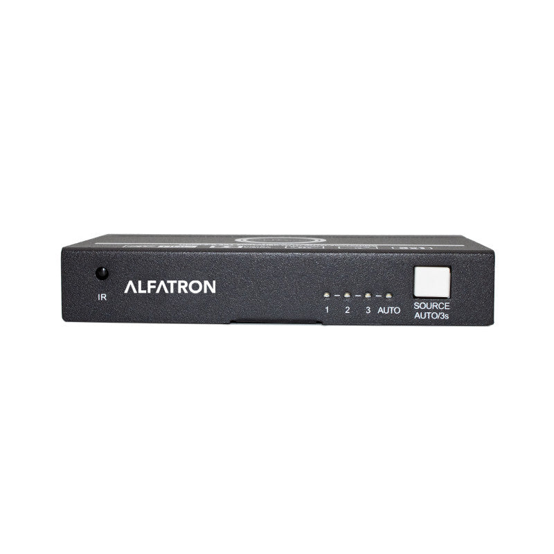 Alfatron Electronics WUK3A 3x1 4K HDMI Switcher front