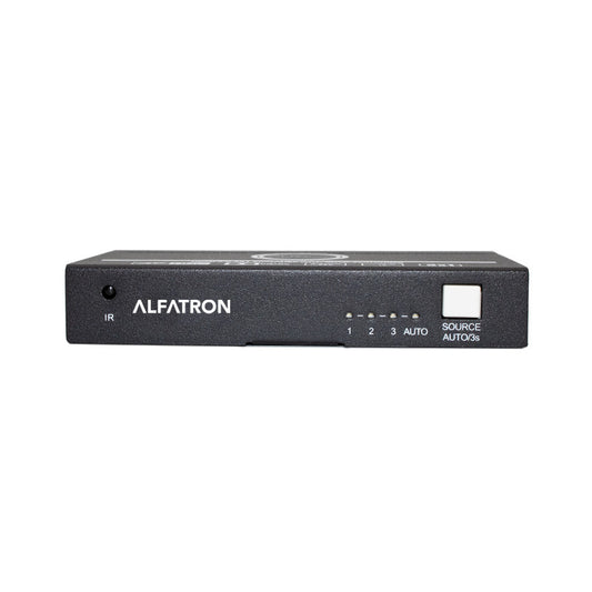 Alfatron Electronics WUK3A 3x1 4K HDMI Switcher front
