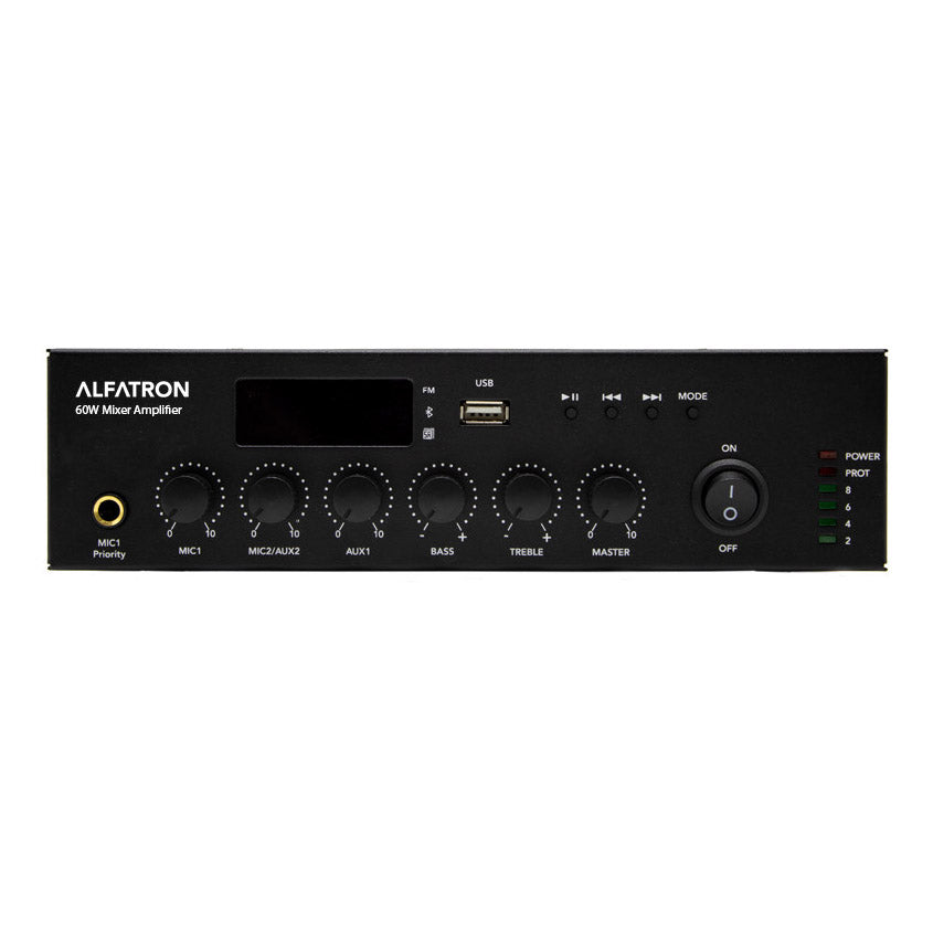 Alfatron Electronics 60W-UB 60W Compact Mixer Amplifier