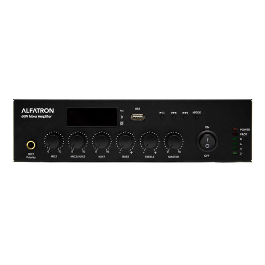 Alfatron Electronics 60W-UB 60W Compact Mixer Amplifier