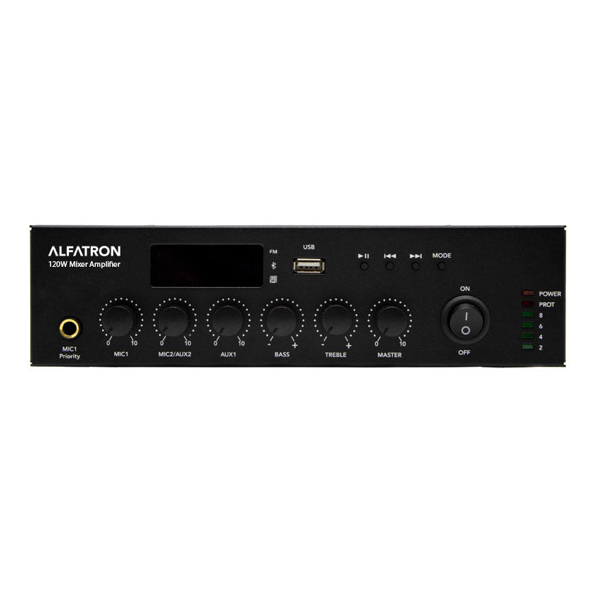 Alfatron Electronics 120W-UB 120W Compact Mixer Amplifier