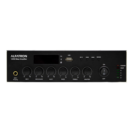 Alfatron Electronics 120W-UB 120W Compact Mixer Amplifier