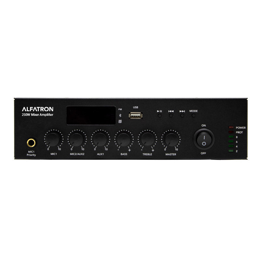 Alfatron Electronics 250W-UB 250W Compact Mixer Amplifier