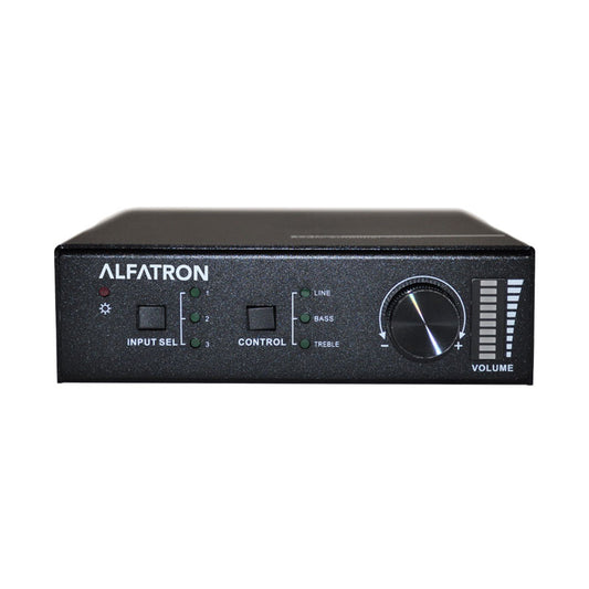 Alfatron Electronics PA100W 2 x 50W Low Impedance Mini Mixer Amplifier