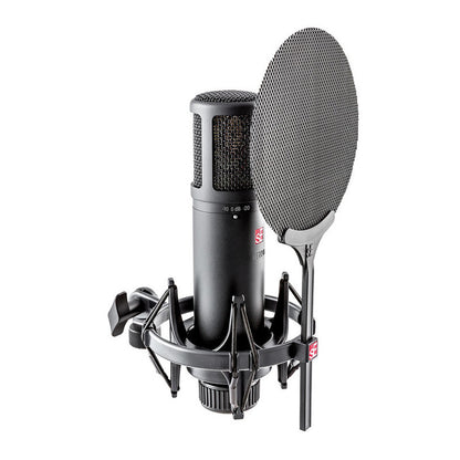 sE Electronics sE2200 Large Diaphragm Cardioid Condenser Microphone with accessories