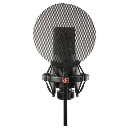 sE Electronics Isolation Pack Microphone Shockmount & Pop Filter back