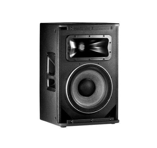 JBL SRX812P 2-Way Powered Speaker uncovered