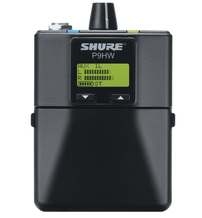 Shure P9HW Wired Bodypack Monitor