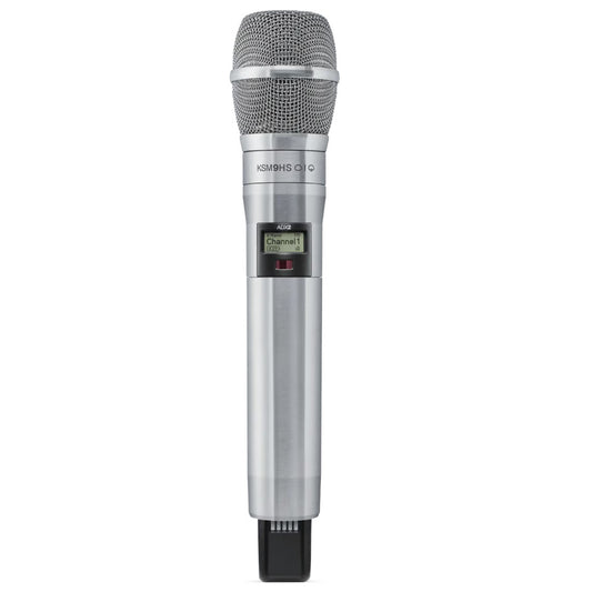 Shure ADX2/K9HS Axient Digital Wireless Handheld Microphone Transmitter, Frequency: G57 (470-608 MHz) | Color: Nickel