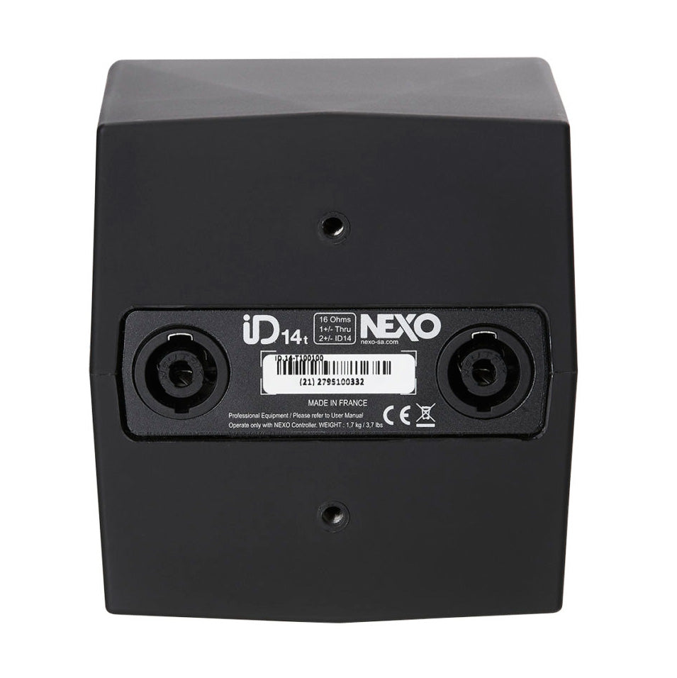 NEXO ID14-T 4-Inch Super Compact Passive Speaker | Color: Black