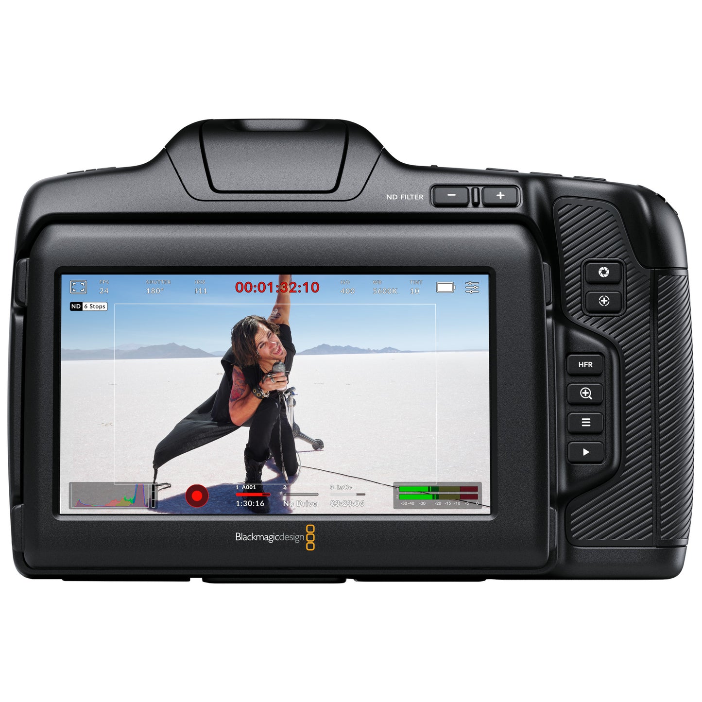 Blackmagic Design Pocket Cinema Camera 6K Pro back display