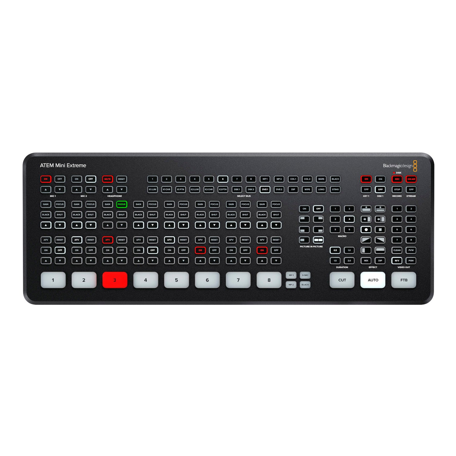 ATEM Mini Extreme ライブストリーミングスイッチャー Blackmagic Design ATEM Mini Extreme – SoundPro