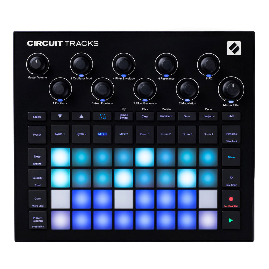 Novation Circuit Tracks Groovebox Workstation