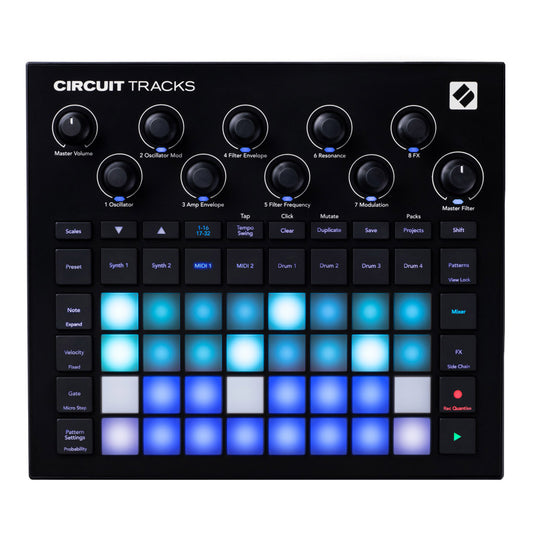 Novation Circuit Tracks Groovebox Workstation