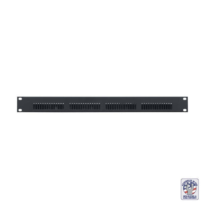 Lowell BDC4-1T 1U Rack Panel With Thermostatically Controlled Blower Fans