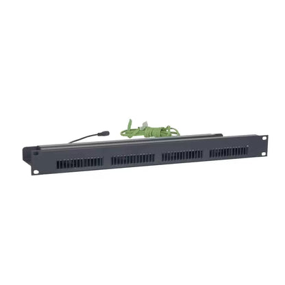 Lowell BDC4-1T 1U Rack Panel With Thermostatically Controlled Blower Fans