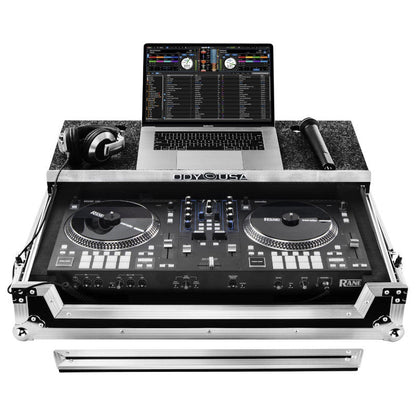 Odyssey FZGSRANEONEW Rane One Flight Case with Glide Platform front