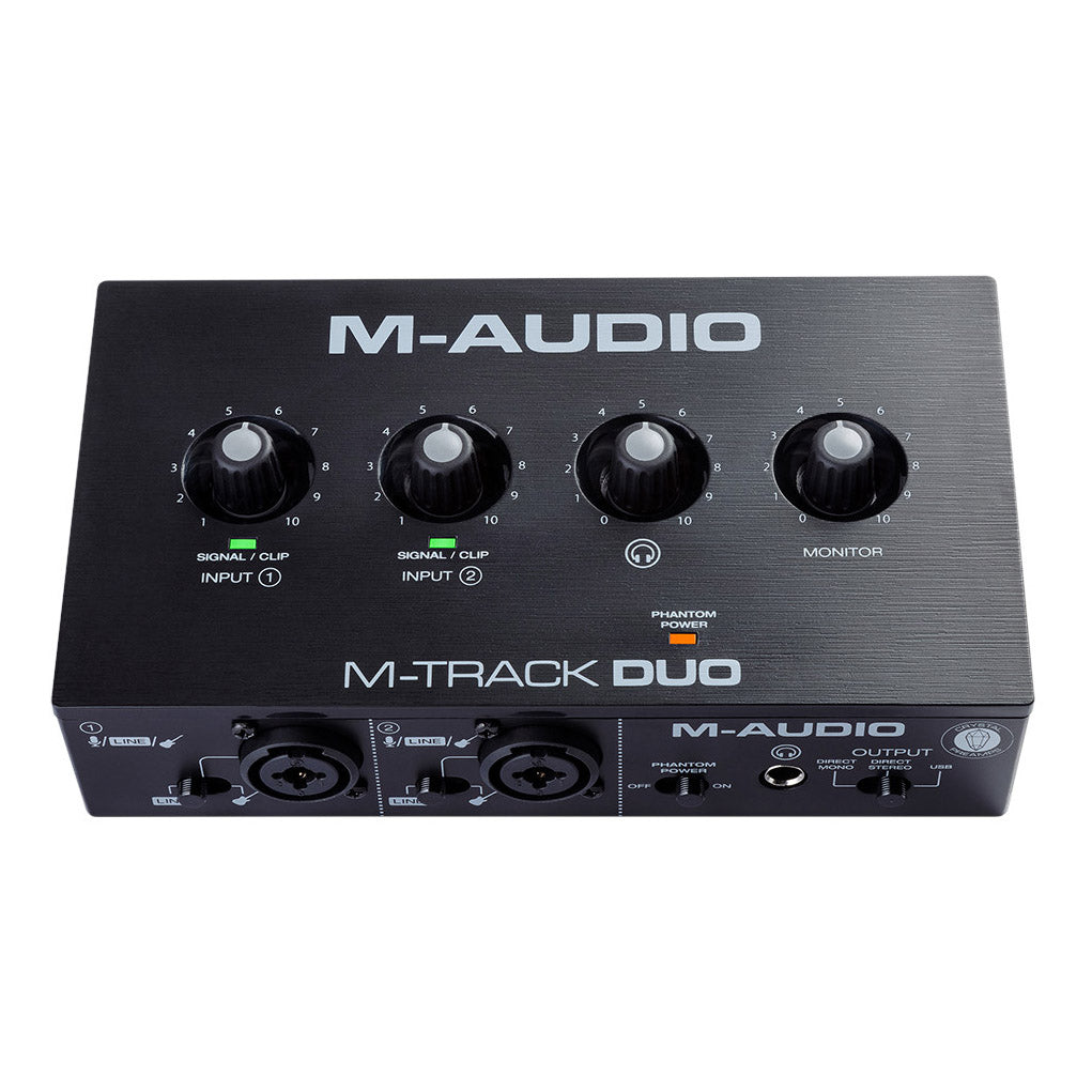 M-Audio M-Track Duo 2-Channel USB Audio Interface