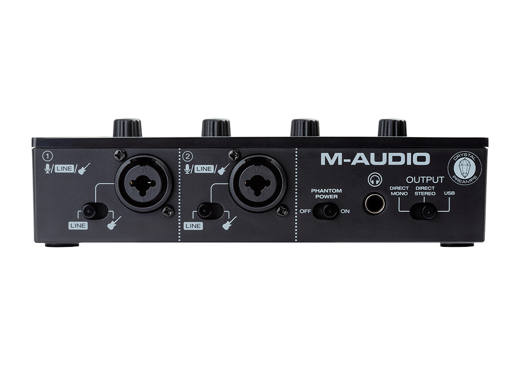 M-Audio M-Track Duo 2-Channel USB Audio Interface front