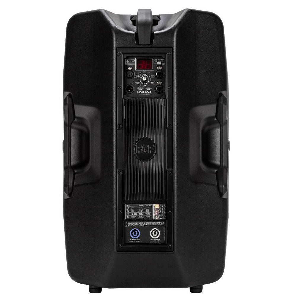 RCF HDM 45-A 15-Inch 2200W Powered Speaker back