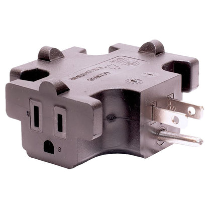 Accu-Cable EC3FER Edison 3-Fer Tri-Tap Adapter side