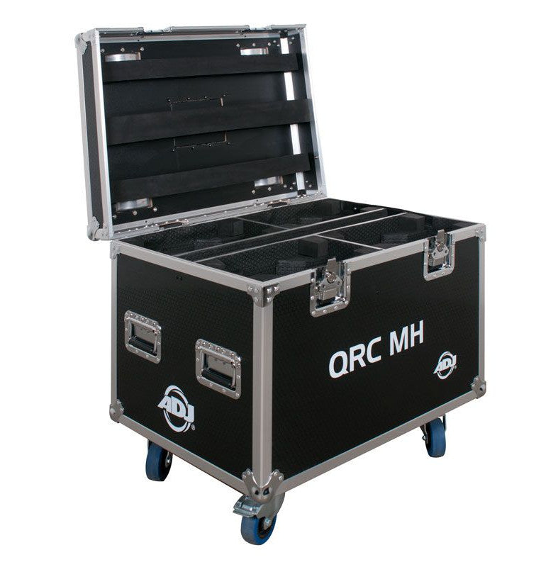 ADJ QRC MH Moving Head Flight Case open