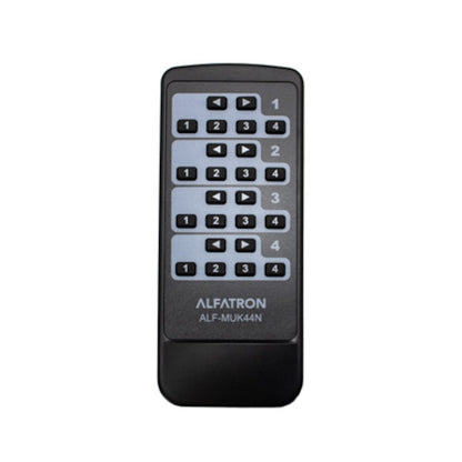 Alfatron Electronics MUK44N 4x4 Compact HDMI Matrix Switcher remote